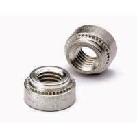 Self-Clinching Nuts – PEM Style Press Nuts for Thin Sheet Metal Threaded Holes – A2/A4 Stainless Steel, Free Running/Lock Types, M2.5-M8 Threads for PC Boards, Chassis and Appliance Housings